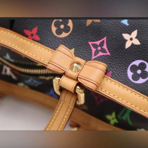 Murakami X Louis Vuitton Monogram Multicolor Sharleen GM neverfull sprouse noir - Picture 9 of 10